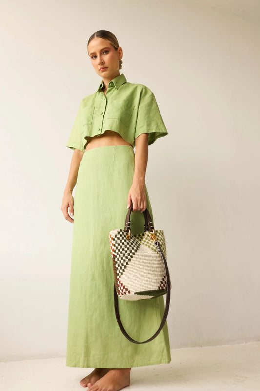 Mochila Checkers Azalea Asa Cuero