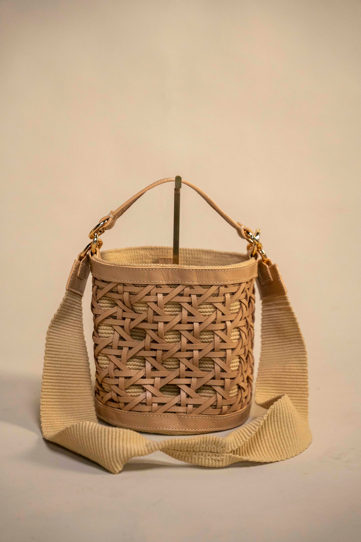Mochila "Trenzata Veranera" Cuero