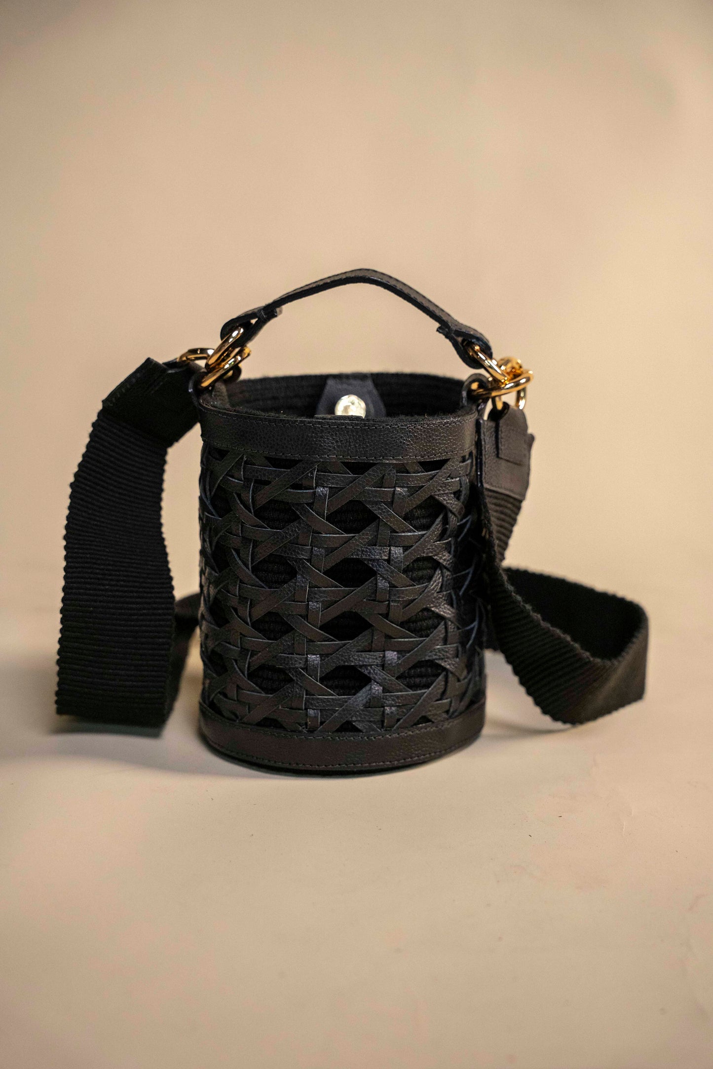 Mochila "Trenzata Silvia" Cuero