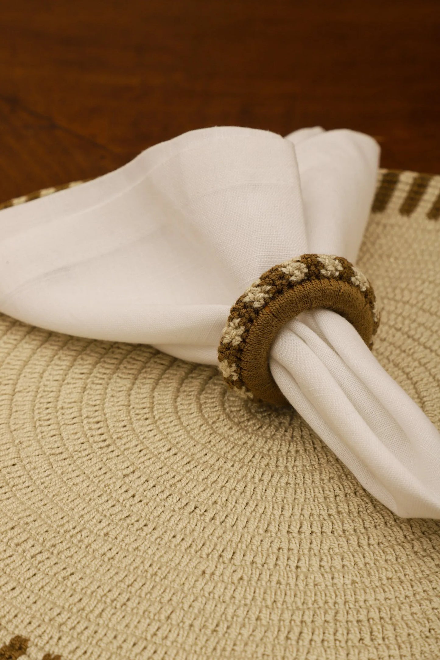 Servilletero Crochet