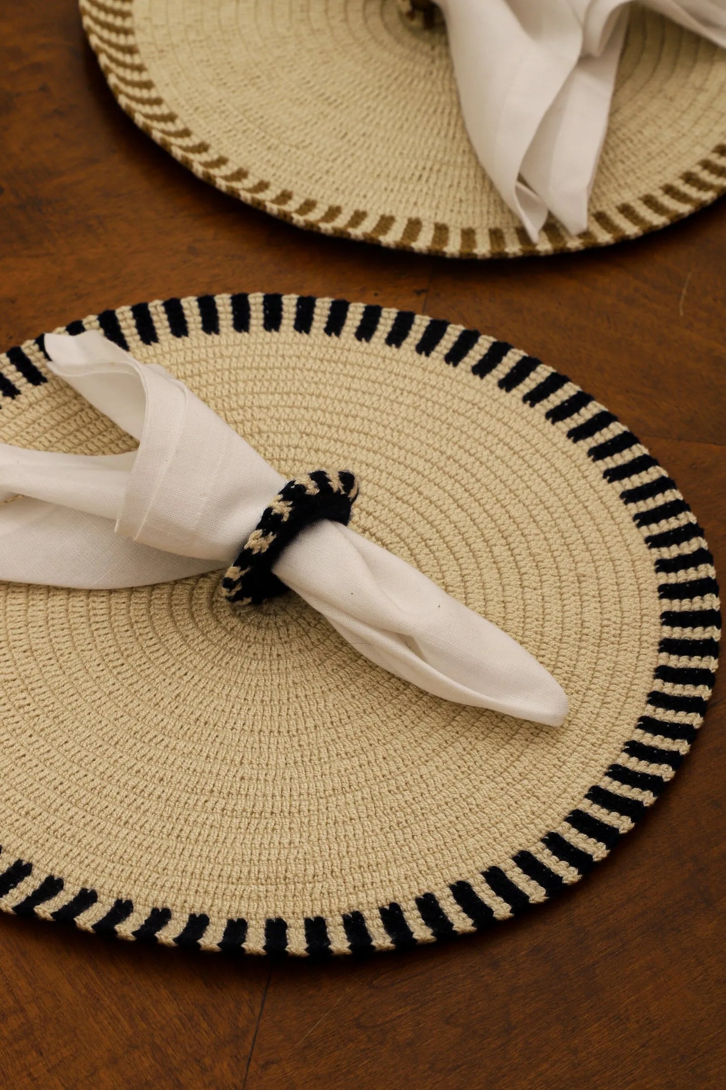 Servilletero Crochet