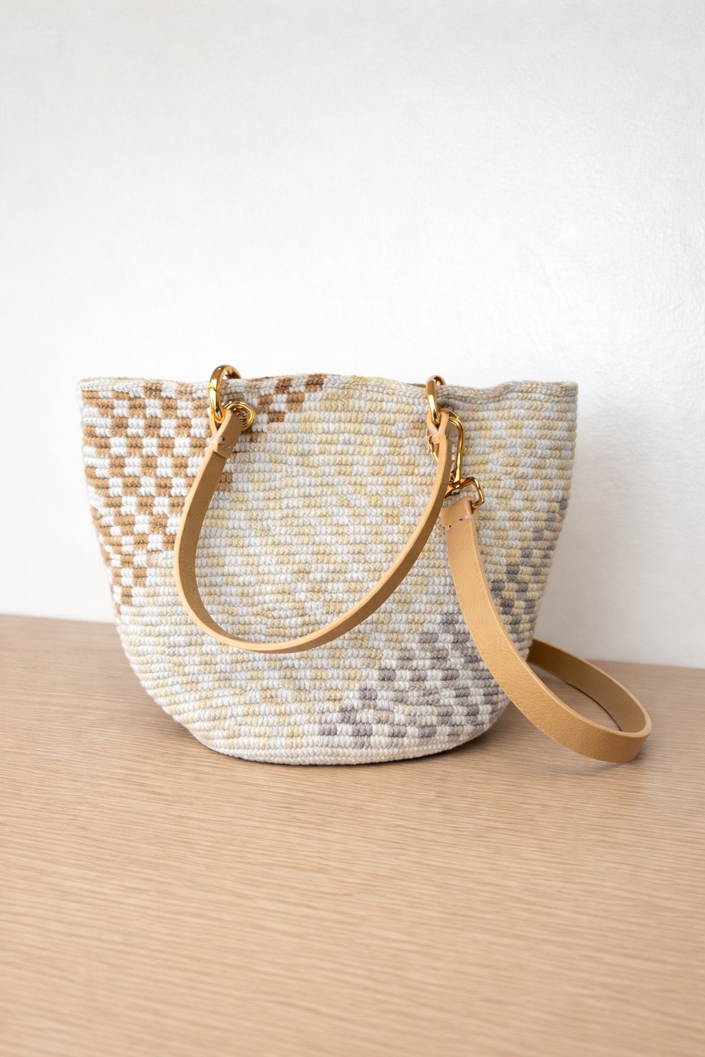 Mochila Checkers Azalea Asa Cuero