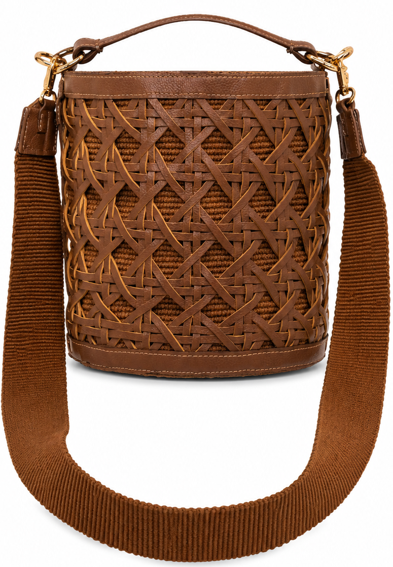Mochila "Trenzata Azalea" Cuero